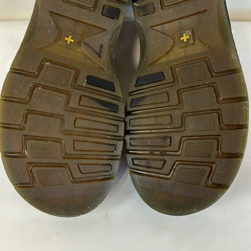 Dr Martens Bryce Air Wair Genuine Leather Brown Leather Oxford Shoes